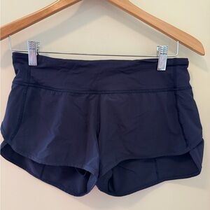 Lululemon Athletica Navy Speed Shorts